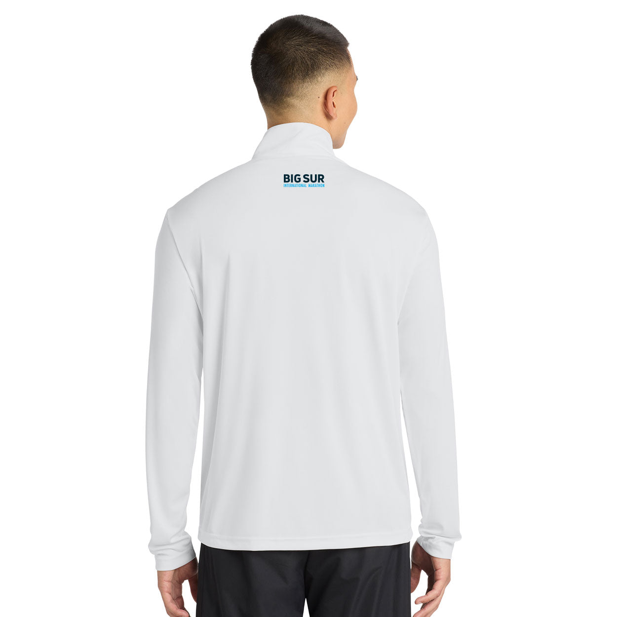 BIG SUR MARATHON FINISHER POSICHARGE¨ COMPETITOR 1/4-ZIP PULLOVER - CUSTOM EMBROIDERY WITH YOUR TIME