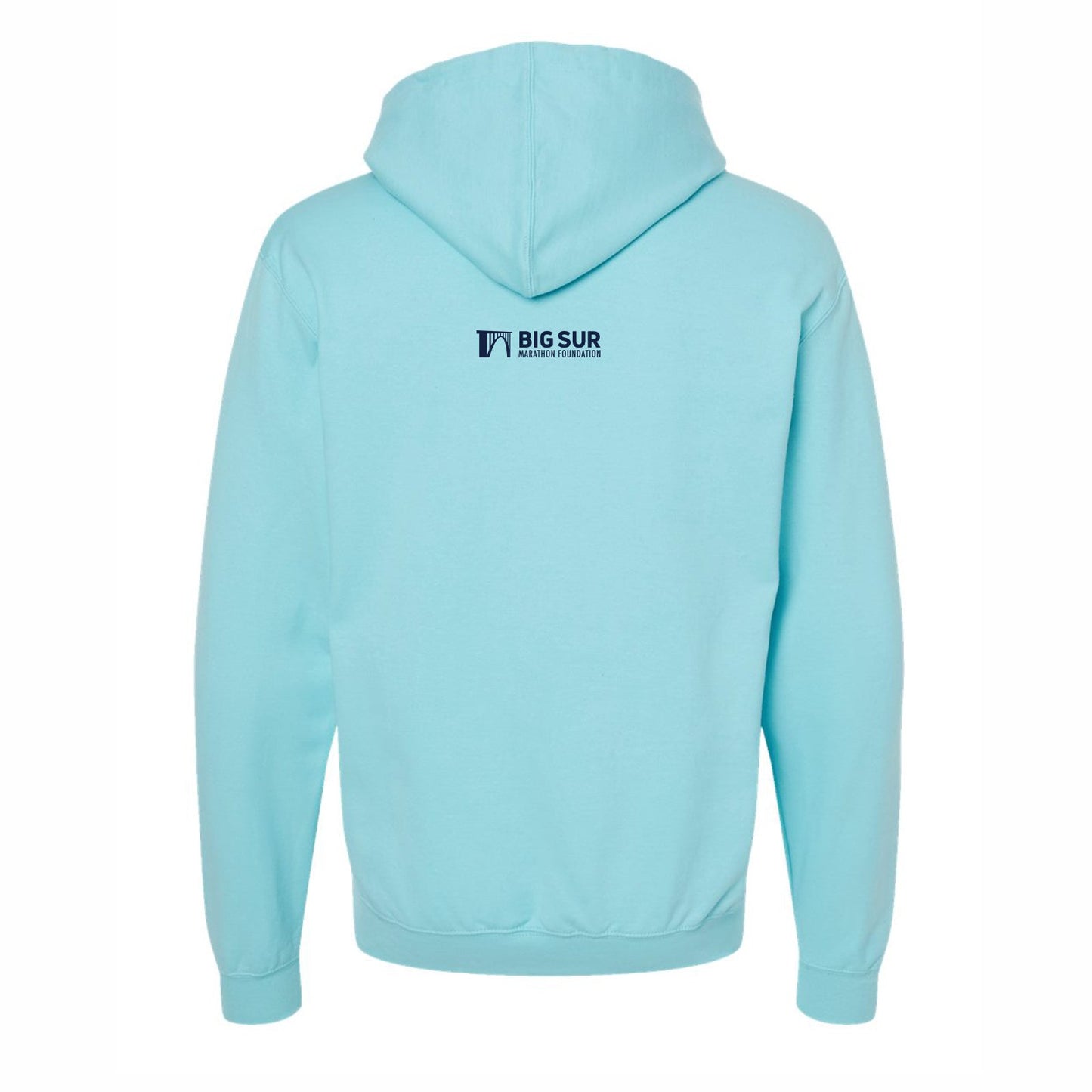 BSIM Adult Fleece Hoody -Purist Blue- Flowers