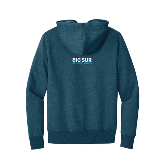 BSIM Adult Hoody -Heather Poseidon- Center Embroidery