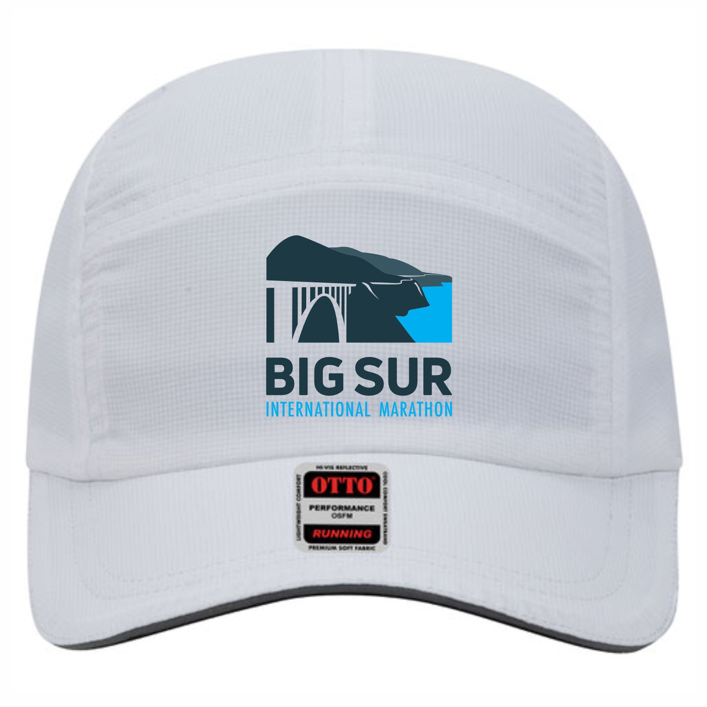 BSIM Cap -White 5-Panel- Embroidered Logo