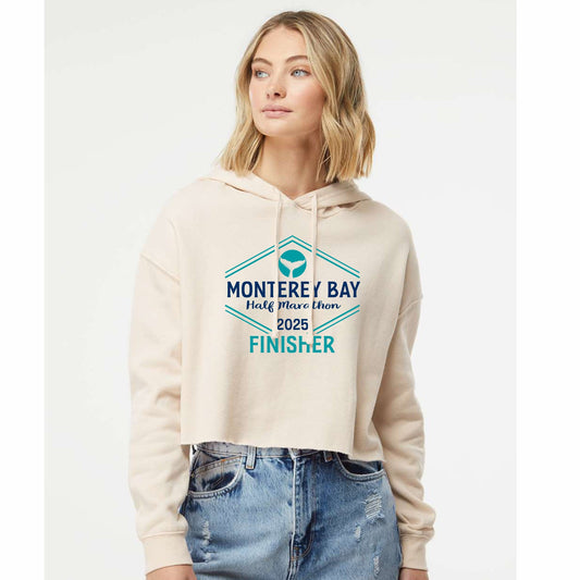 MBH Women's Fleece Crop Hoody -Bone- Finisher Course