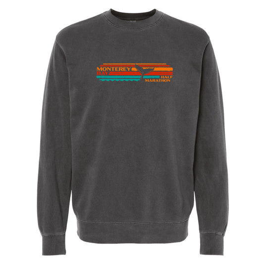 MBH Adult Pigment-Dyed Crew -Black- Horizon