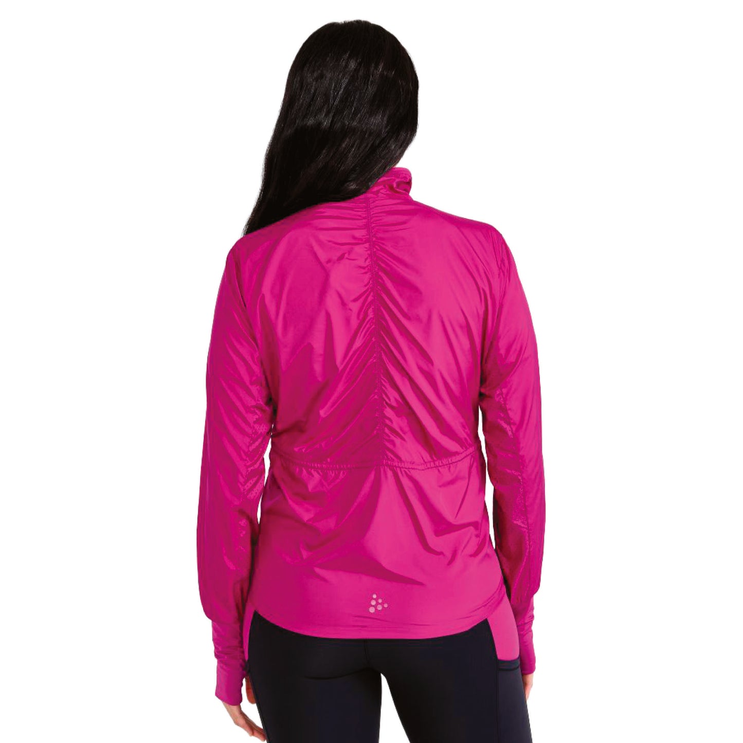 MBH Women's CRAFT Zip Wind Jacket -Roxo- Embr.