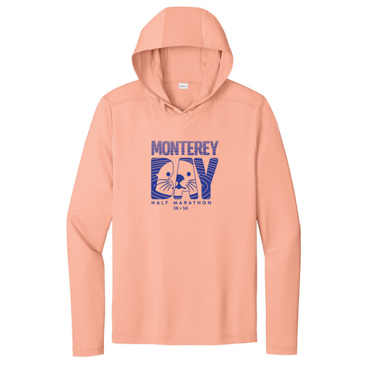 MBH Adult LS Tech Sun Hoody -Soft Coral- Otter