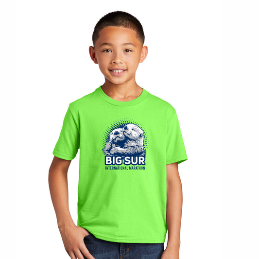 BSIM Youth Fashion Tee -Flash Green- Otter
