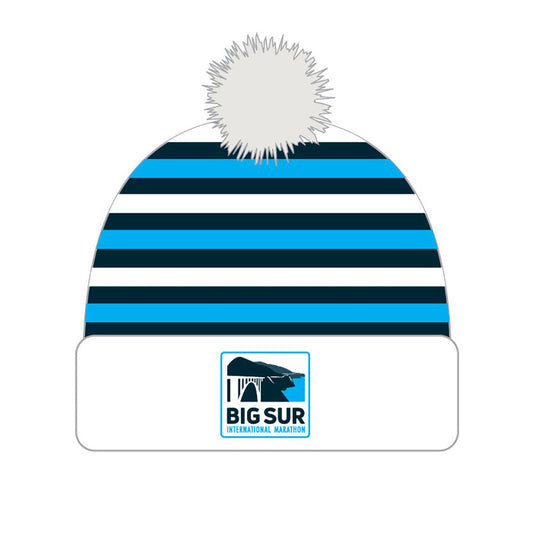 Big Sur Marathon Pom Pom Beanie - BSIM Store