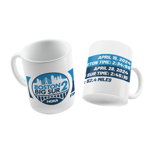 Boston 2 Big Sur 2024 Finisher Mug