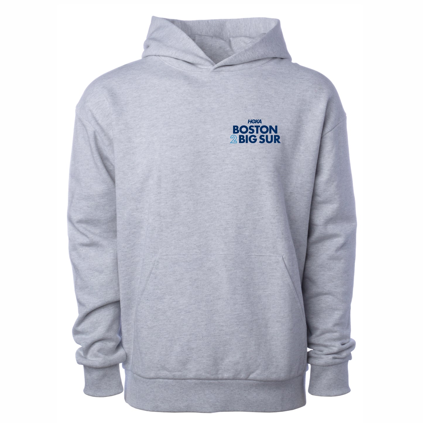 B2BS Unisex Fleece Hoody -Grey Heather- LCP
