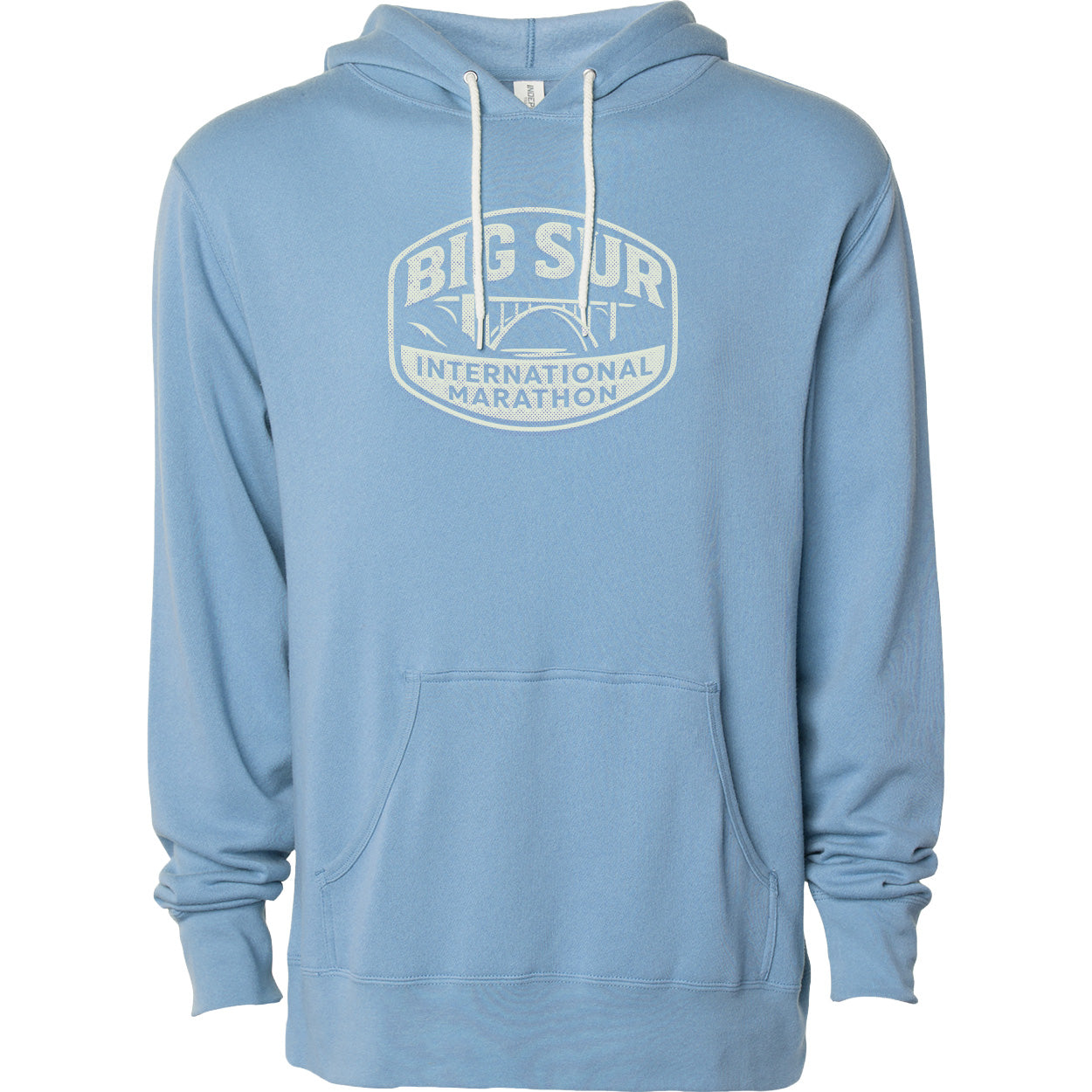 BSIM Adult Fleece Hoody -Misty Blue- Label