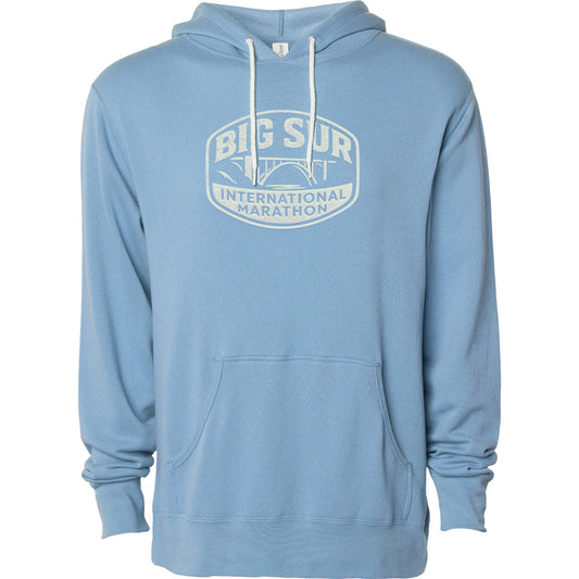 BSIM Adult Fleece Hoody -Misty Blue- Label