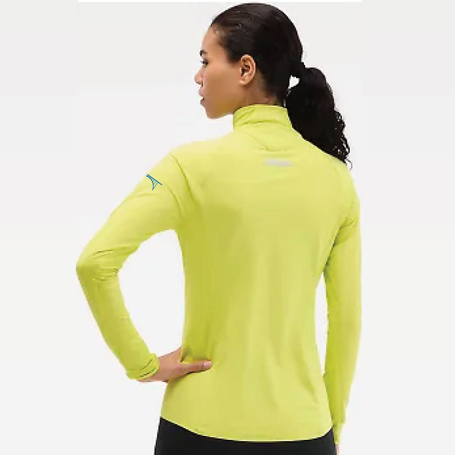 BSIM Women's HOKA 1/4 Zip -Citrus- Embroidery