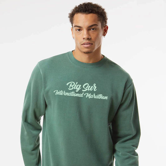 BSIM Adult Crew -Pigment Alpine- Center Embroidery