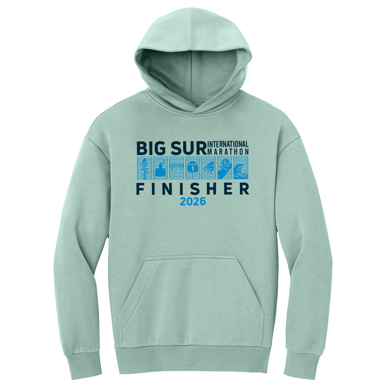 BSIM Adult Fleece Hoody -Dusty Sage- 2026 Finisher