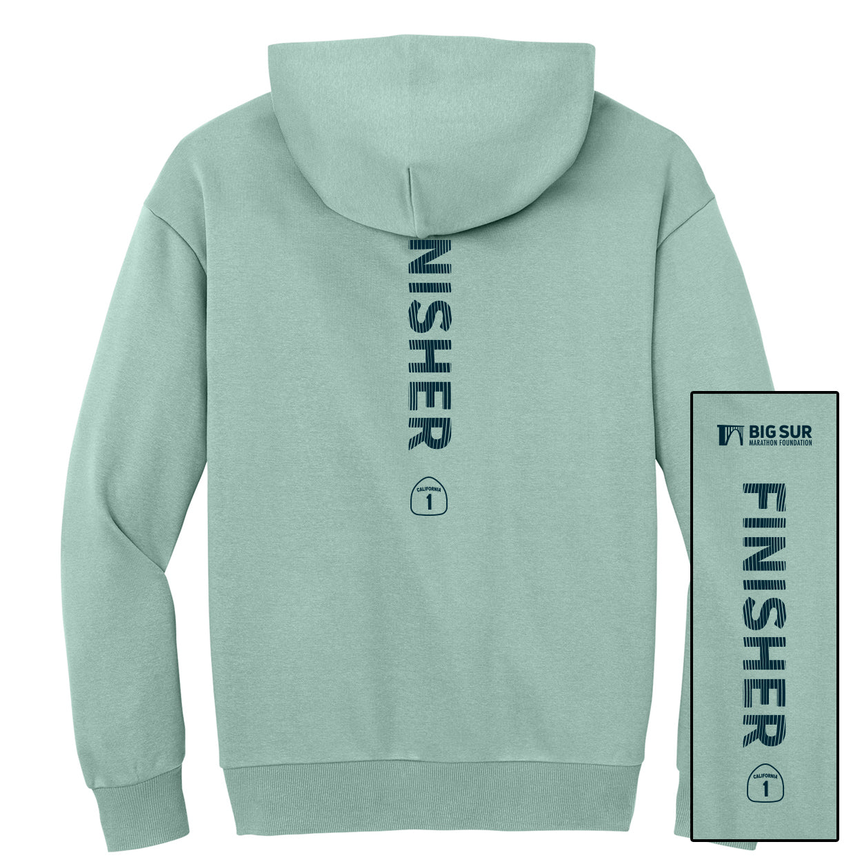 BSIM Adult Fleece Hoody -Dusty Sage- 2026 Finisher