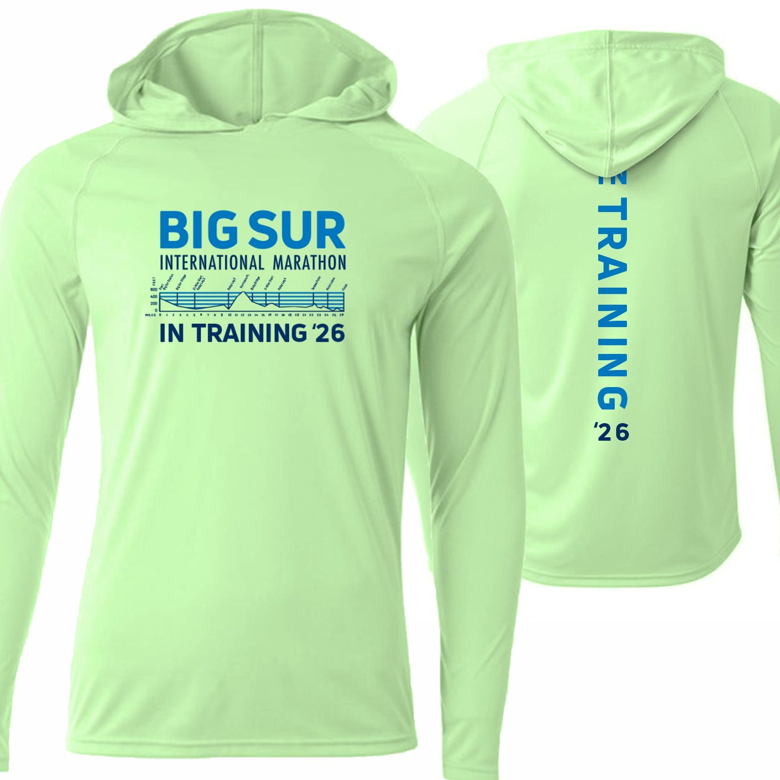 BSIM Adult Tech Sun Hoody -Lime- 2026 In Training
