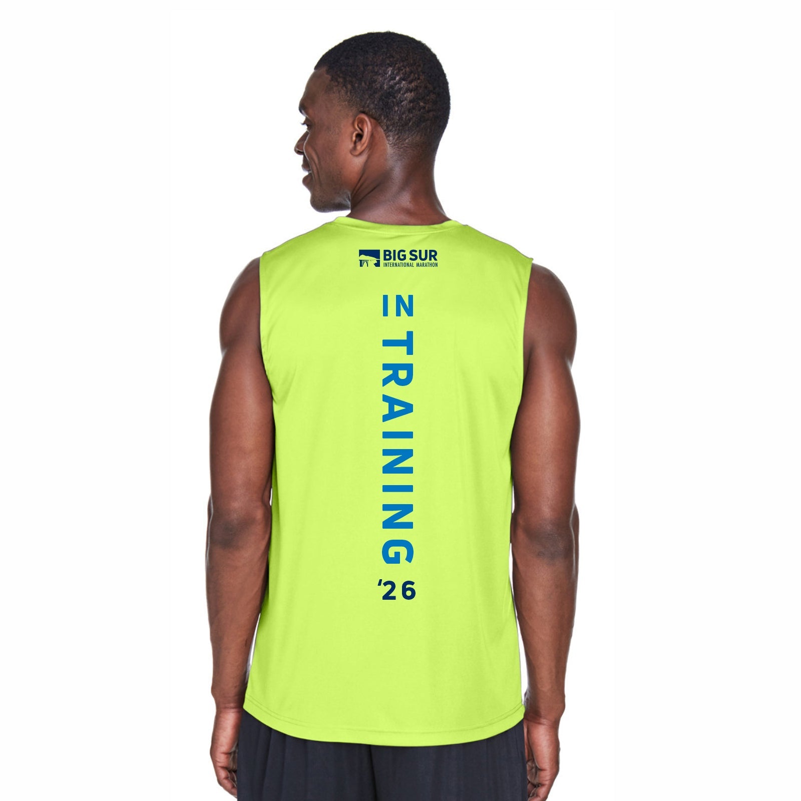 BSIM Men's Tech Tank -Hi Viz- 2026 In Training