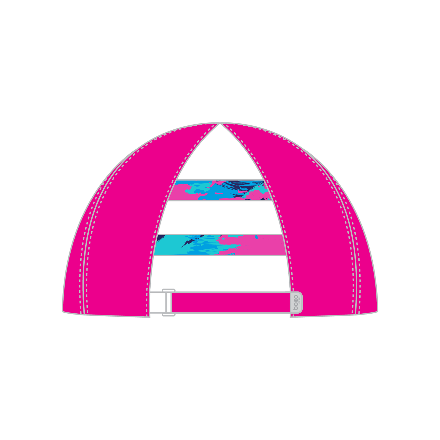 BSIM Tech Cap - Pink Ponytail- Splash