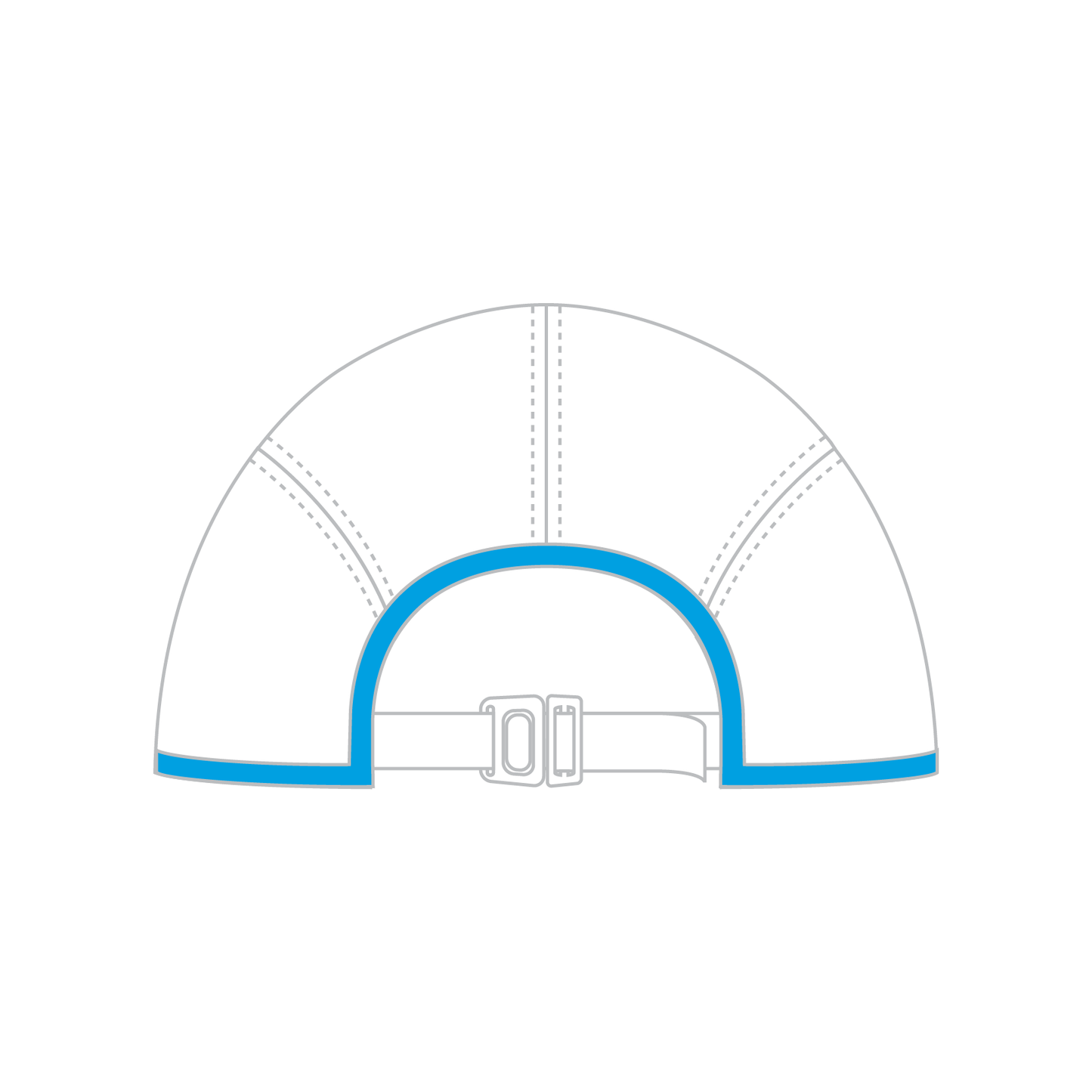 BSIM Tech Cap -White Run- Logo