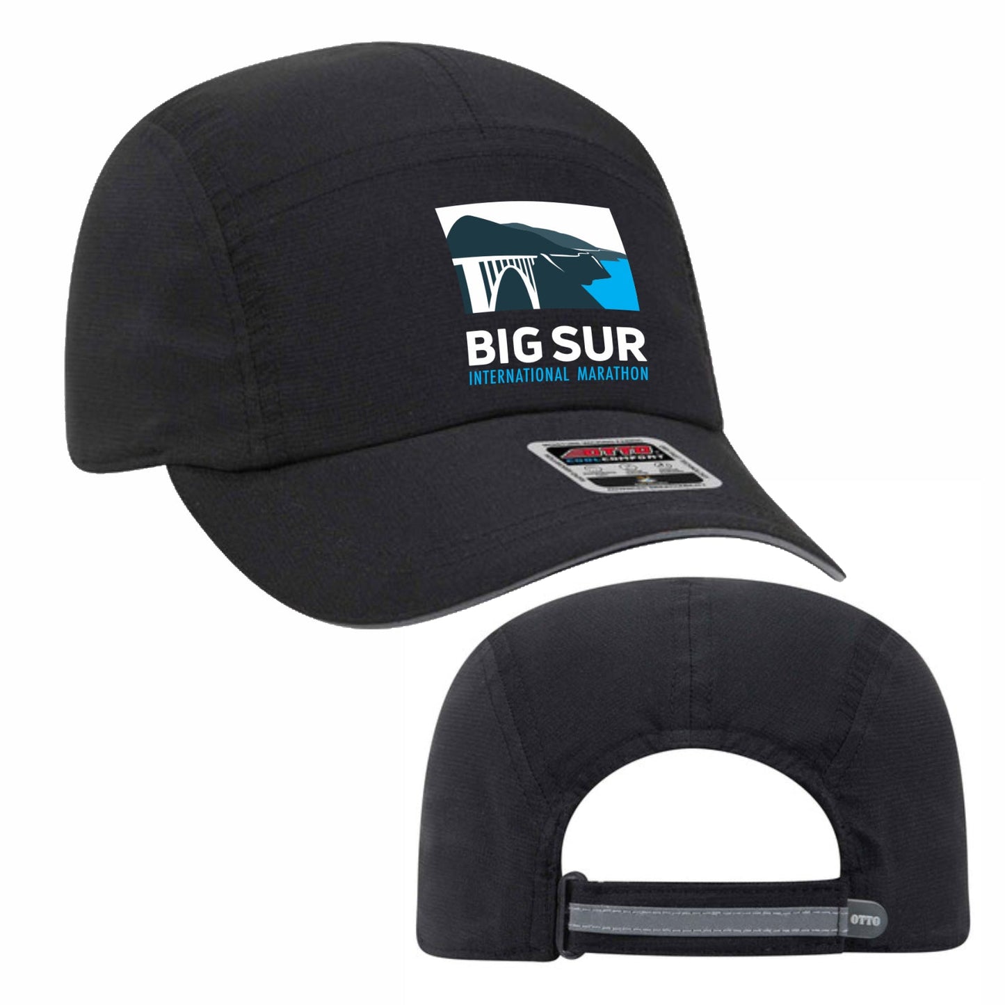 BSIM Cap -Black 5-Panel- Embroidered Logo