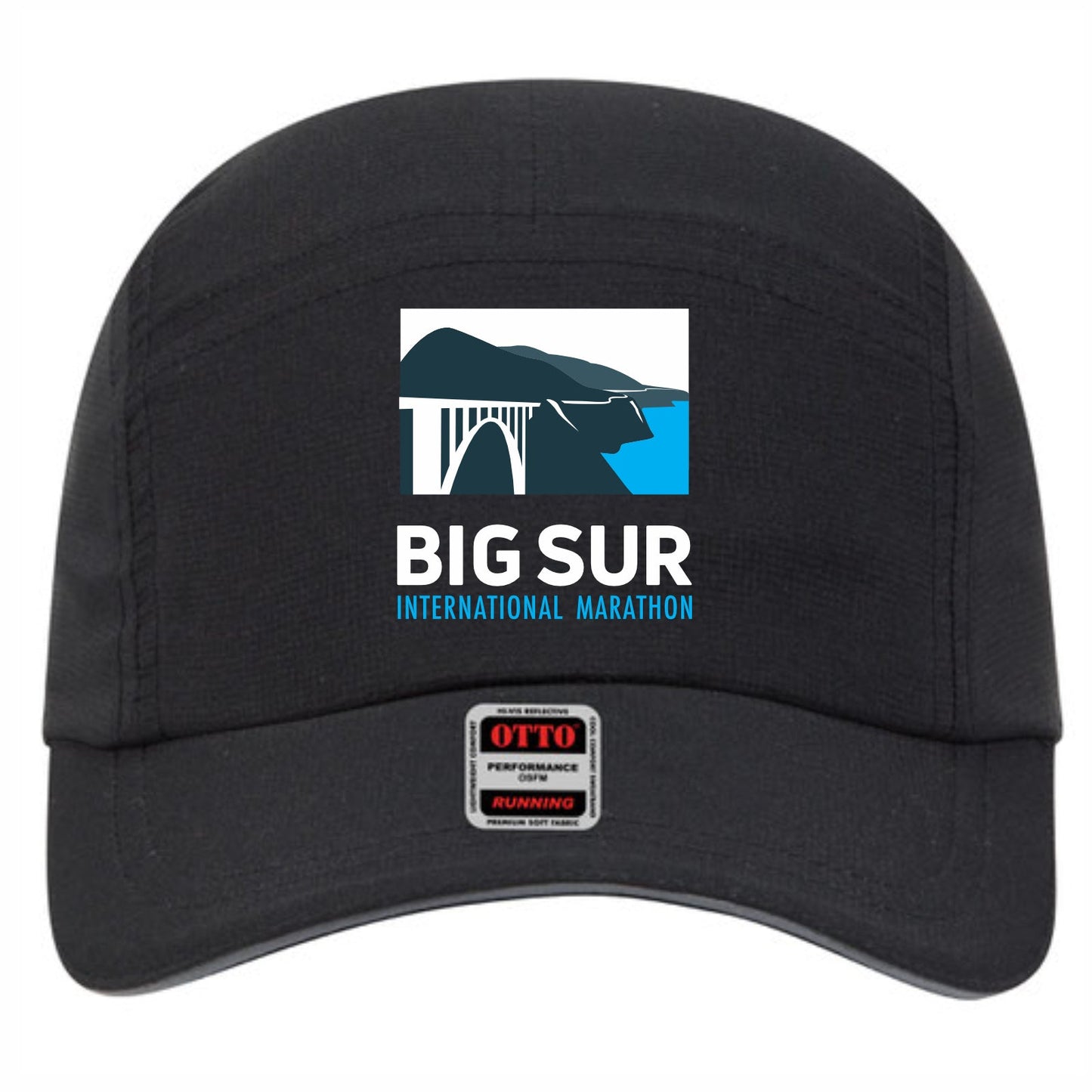 BSIM Cap -Black 5-Panel- Embroidered Logo