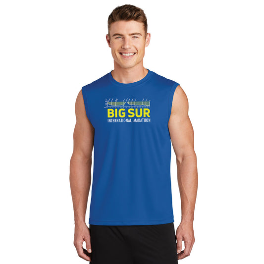 BSIM Men's Muscle Tech Tank -Royal- 2026 Course