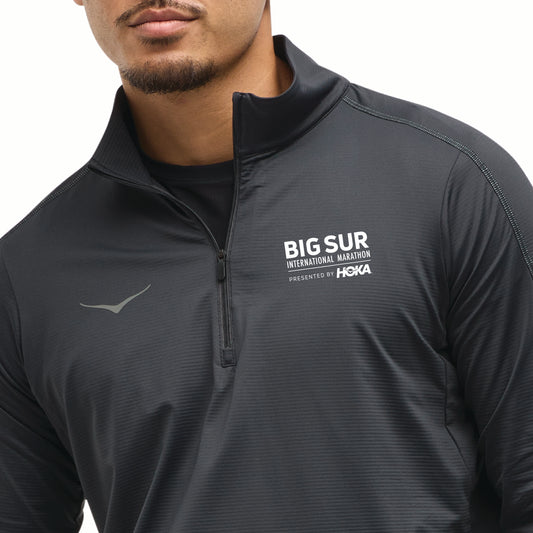 BSIM Men's HOKA 1/4 Zip -Black- LCP