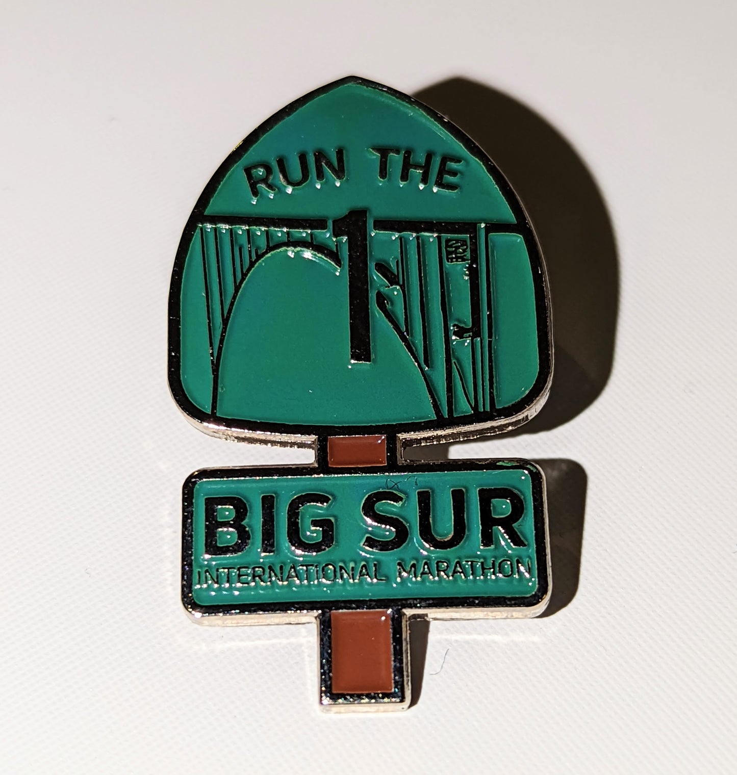BSIM Pin - Run the 1 Signpost