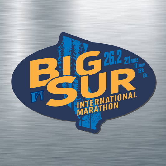 BSIM Magnet -Oval Navy- State