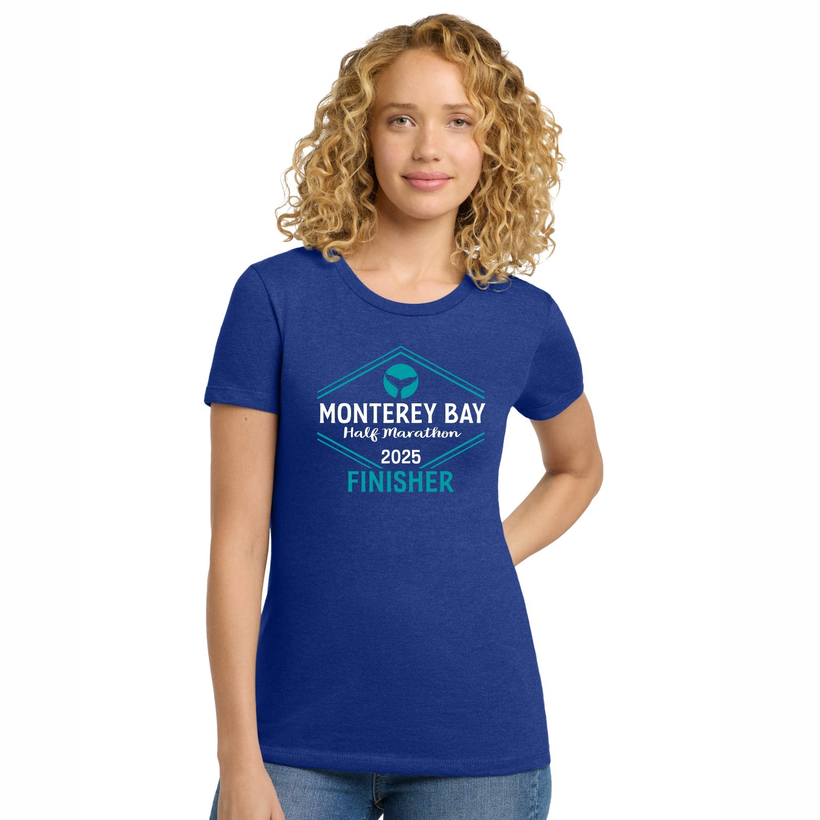 MBH Women's Fashion Tee -Royal- Finisher Course