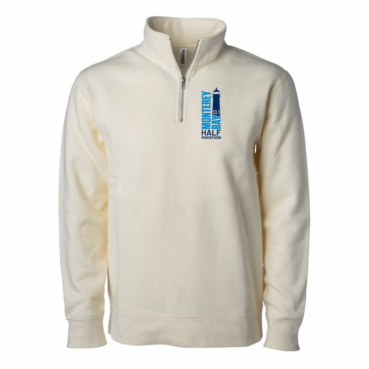 MBH Adult Fleece 1/4 Zip -Bone- LCP