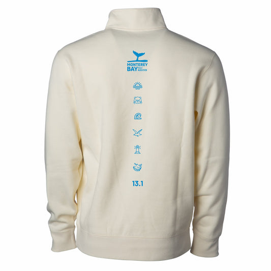 MBH Adult Fleece 1/4 Zip -Bone- LCP