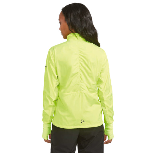 MBH Women's CRAFT Zip Wind Jacket -Flumino- Embr.