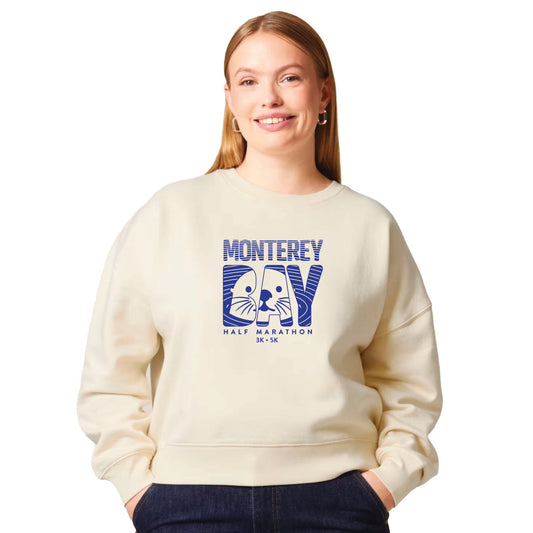 MBH Women's Organic Fleece Crew -Natural- Otter