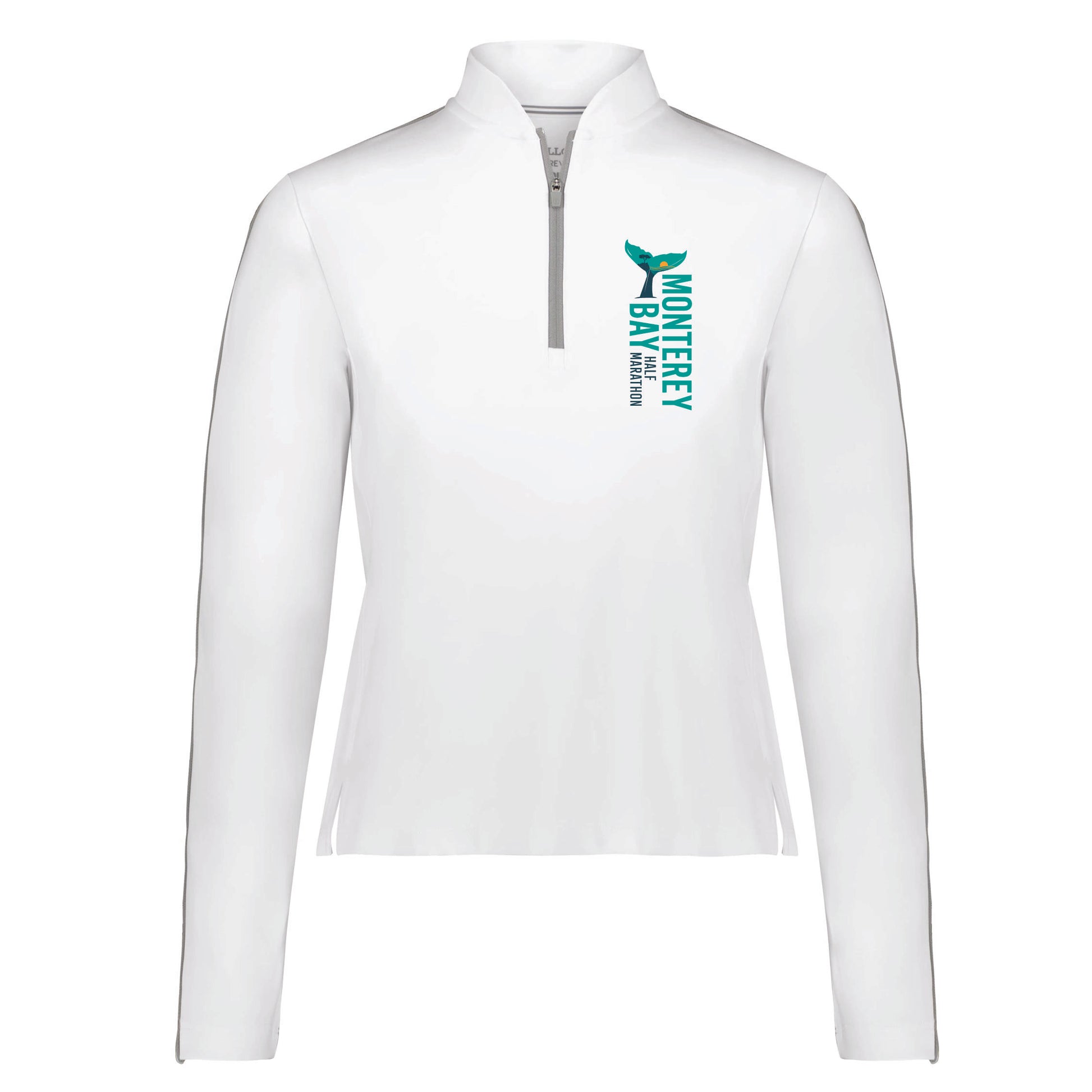 MBH Women's Tech Eco 1/4 Zip -White- LCP