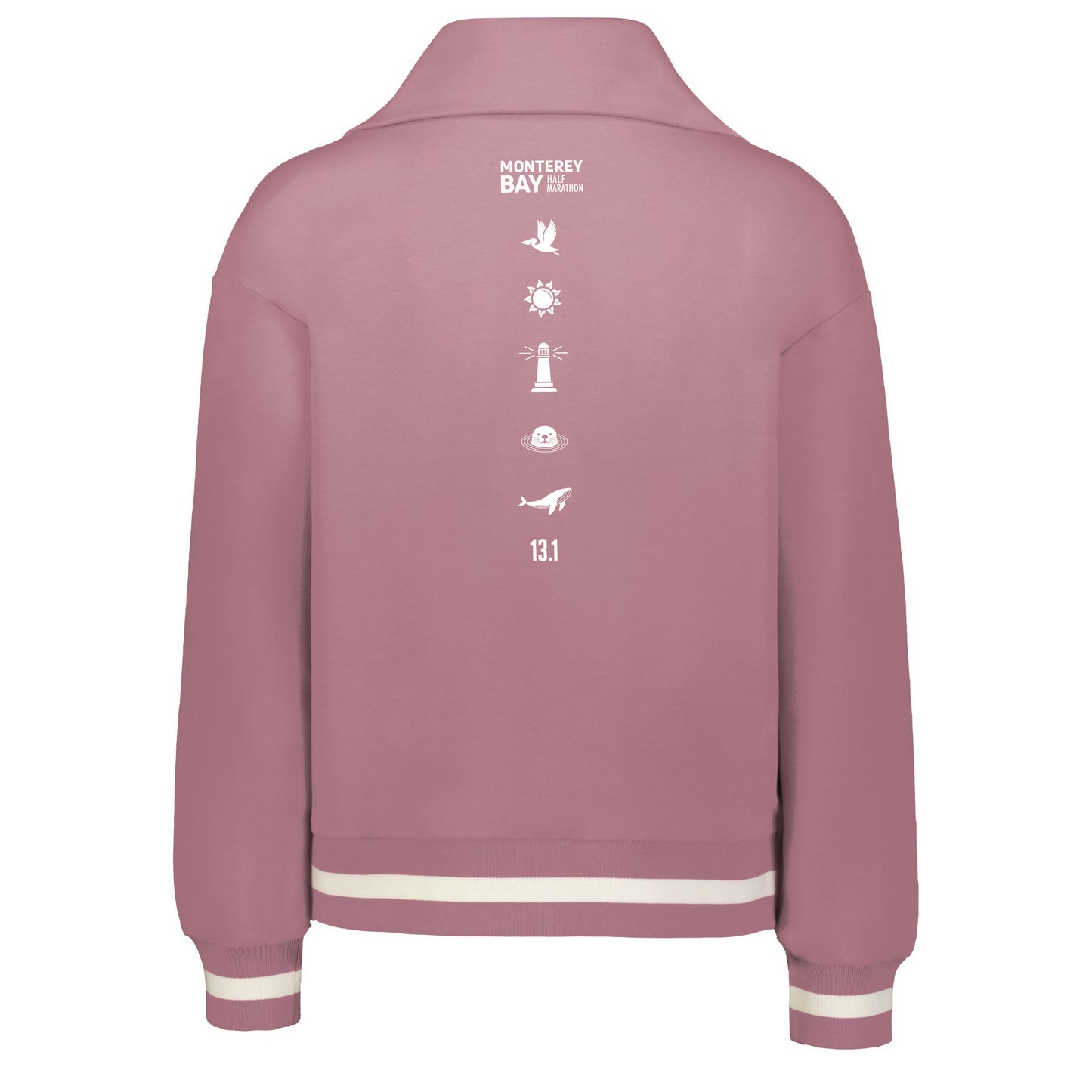 MBH Women's Prep 1/4 Zip -Rosewood- LCP