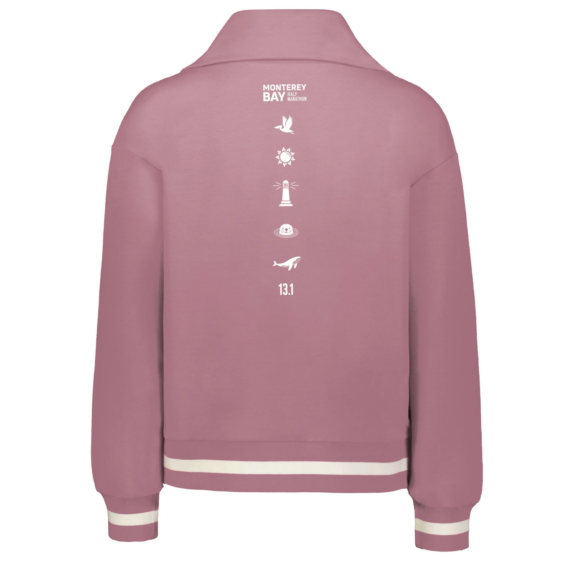 MBH Women's Prep 1/4 Zip -Rosewood- LCP