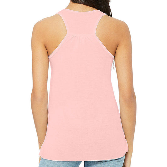 Big Sur Marathon Women's Flowy Racerback Tank, Soft Pink - BSIM Store