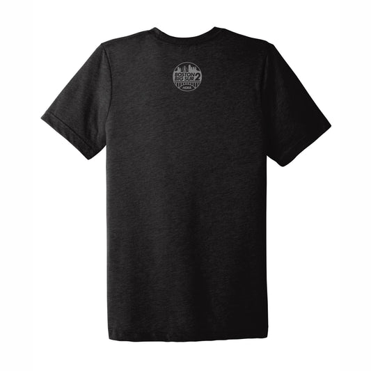 B2BS Unisex Triblend Tee -Black Heather- Boston 2 Big Sur