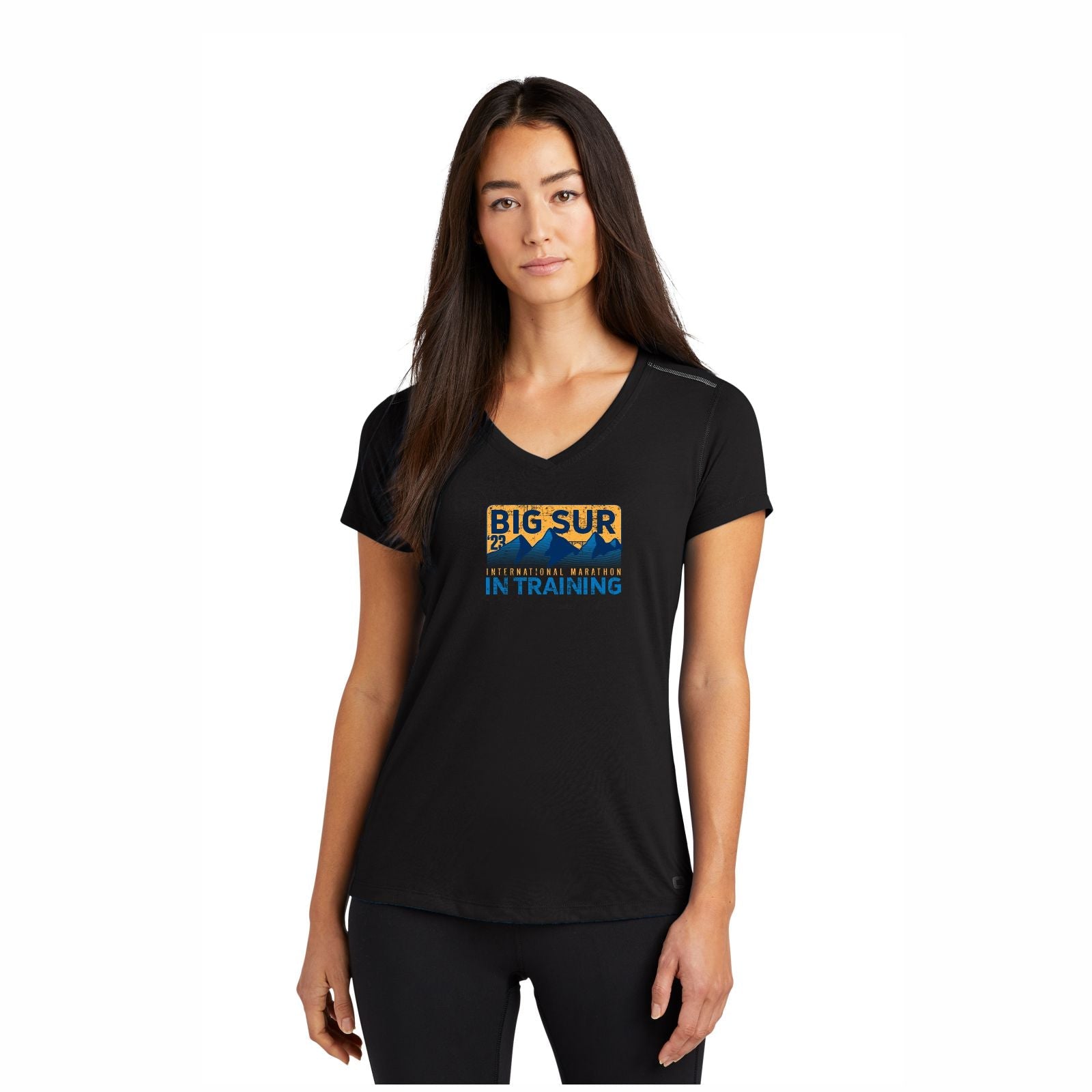 Women's Tech V-Neck OGIO Tee - Blacktop - 2023 In Training