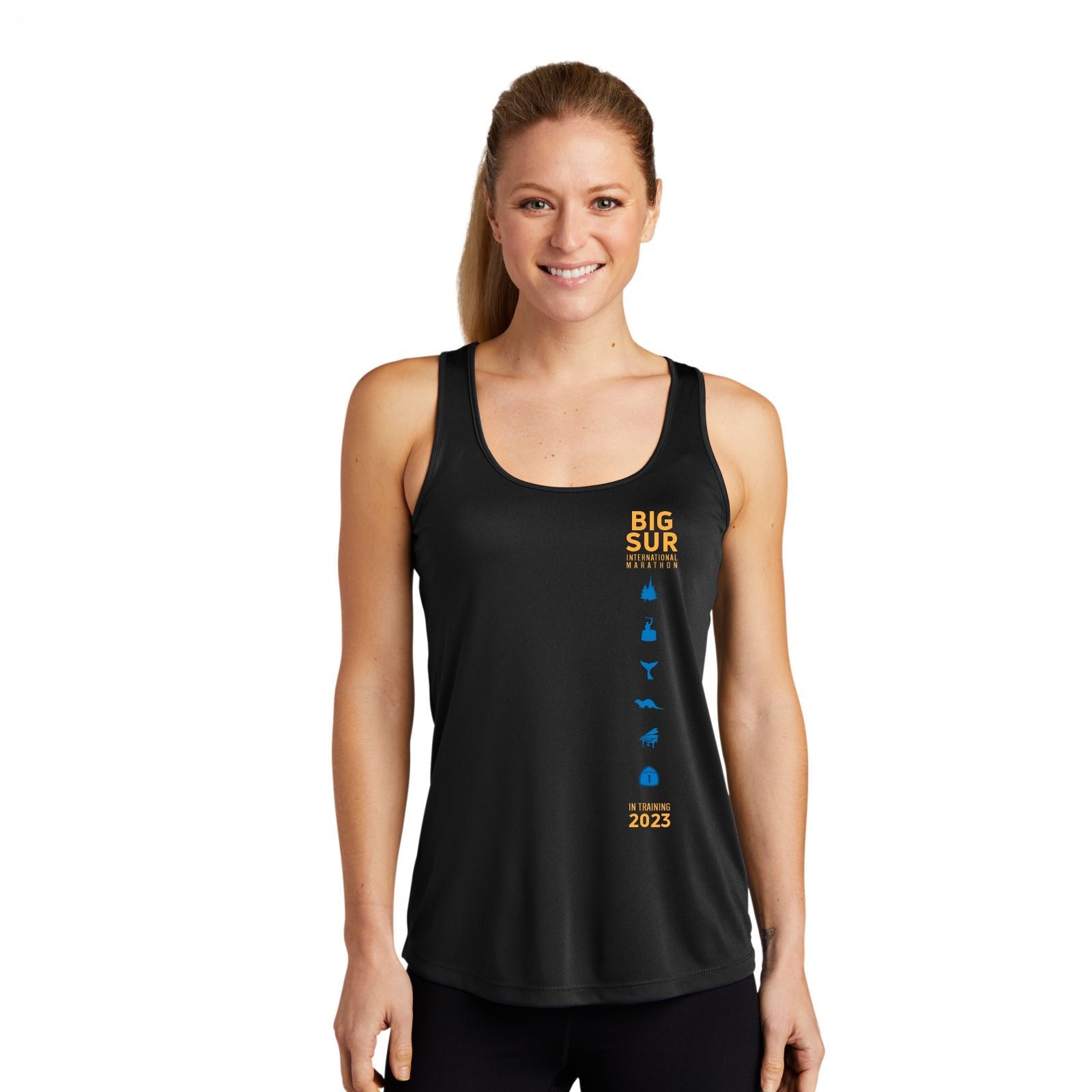 Women's Tech Racerback Singlet - Black - 2023 In Training