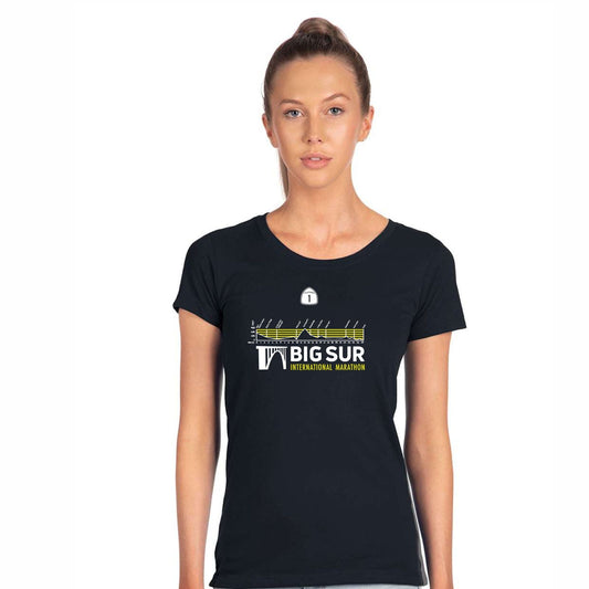 BSIM Women's Fashion Tee -Midnight Navy- Course