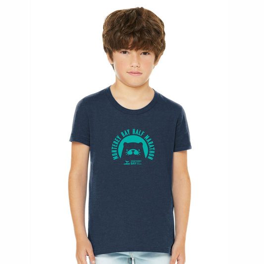 MBH Youth Fashion Tee -Navy- Otter