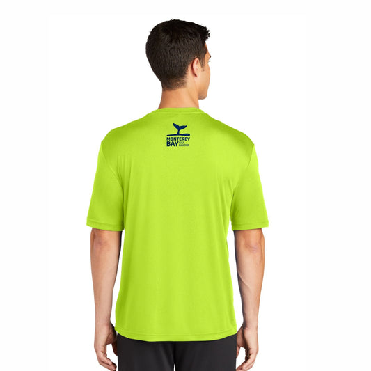 MBH Men's Tech UPF40+ Tee -Hi Viz- Training 2023