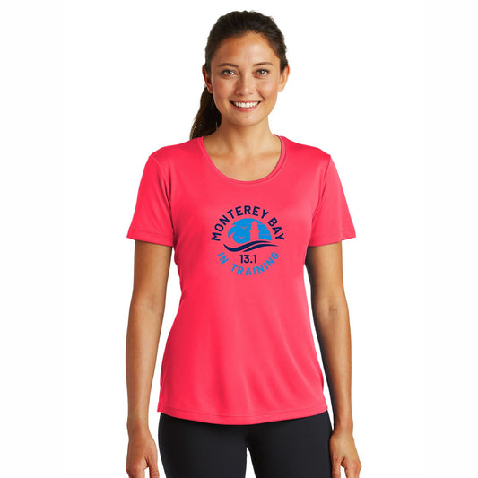 MBH Women's Tech Tee -Hot Coral- Training 2023